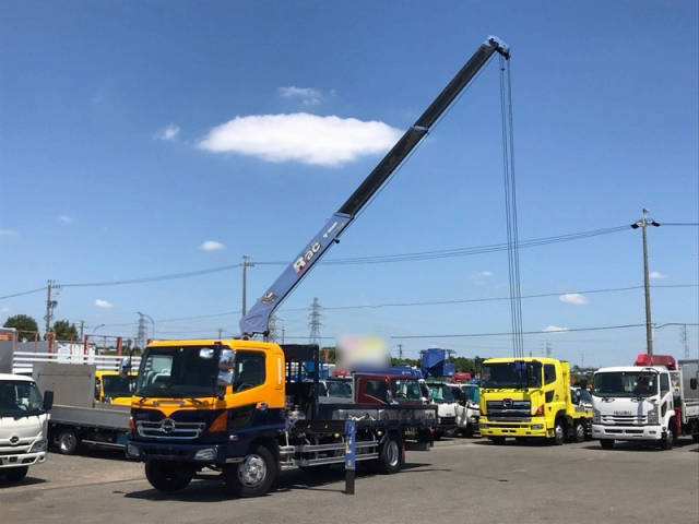 HINO Ranger Truck (With 3 Steps Of Cranes) ADG-FE7JLWG 2006 442,000km_1