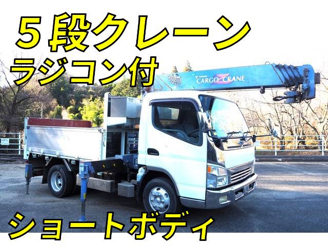 MITSUBISHI FUSO Canter Truck (With 5 Steps Of Cranes) KK-FE83ECX 2003 46,000km