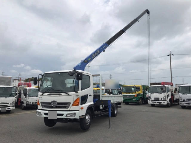 HINO Ranger Truck (With 4 Steps Of Cranes) BKG-FC7JKYA 2011 89,067km