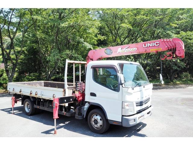 MITSUBISHI FUSO Canter Truck (With 5 Steps Of Cranes) TKG-FEB80 2013 30,000km_1