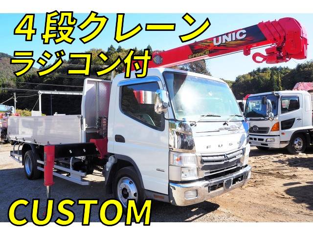 MITSUBISHI FUSO Canter Truck (With 4 Steps Of Cranes) SKG-FEB90 2011 97,000km