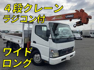 MITSUBISHI FUSO Canter Truck (With 4 Steps Of Cranes) PA-FE83DEN 2006 76,384km_1
