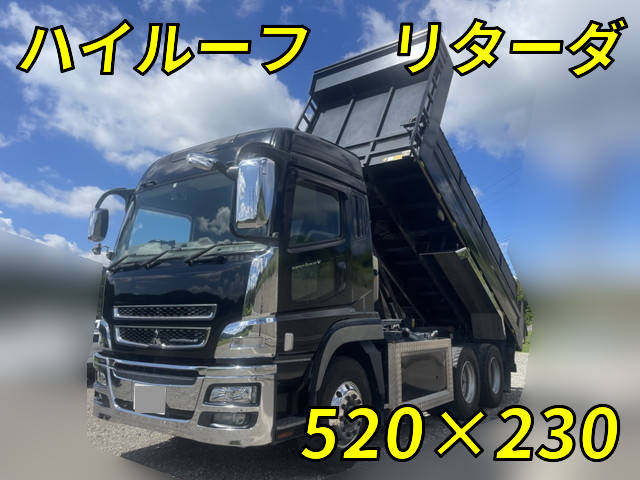 MITSUBISHI FUSO Super Great Dump QPG-FV60VX 2017 350,605km