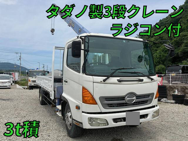 HINO Ranger Truck (With 3 Steps Of Cranes) PB-FC6JKFA 2004 77,714km_1