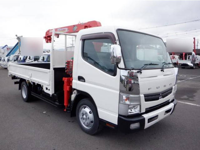MITSUBISHI FUSO Canter Truck (With 3 Steps Of Cranes) TKG-FEB80 2014 161,089km_1