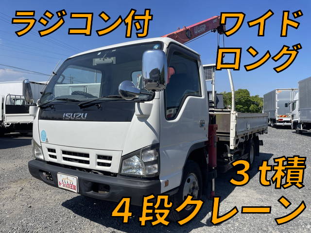 ISUZU Elf Truck (With 4 Steps Of Cranes) PB-NPR81AR 2007 161,889km