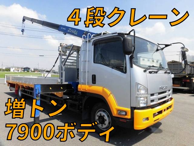 ISUZU Forward Truck (With 4 Steps Of Cranes) LKG-FTR34T2 2011 113,000km