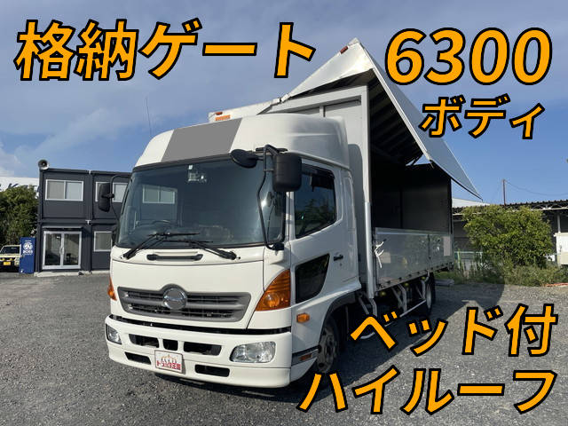 HINO Ranger Aluminum Wing TKG-FD9JLAA 2016 286,967km