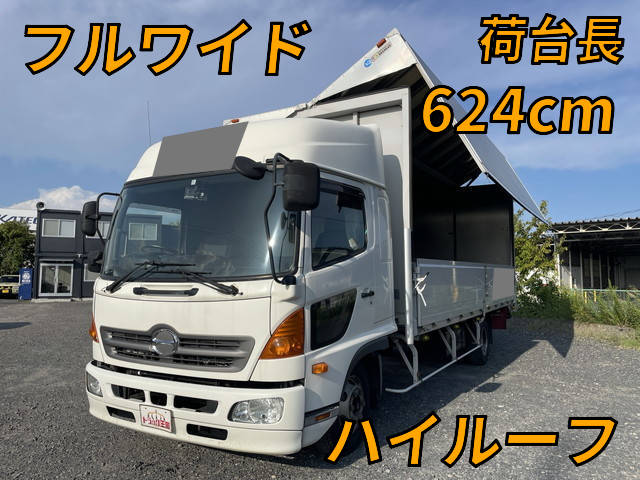 HINO Ranger Aluminum Wing TKG-FD9JLAA 2015 338,268km