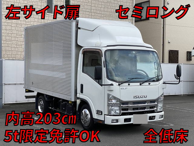 ISUZU Elf Aluminum Van TKG-NLR85N 2014 156,000km_1