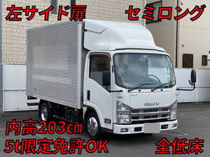 ISUZU Elf Aluminum Van TKG-NLR85N 2014 156,000km_1