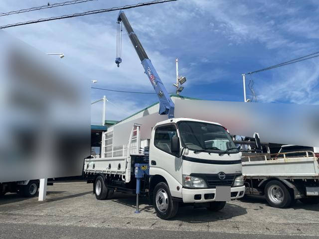 HINO Dutro Truck (With 3 Steps Of Cranes) BDG-XZU244M 2008 119,000km