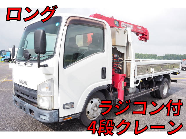 ISUZU Elf Truck (With 4 Steps Of Cranes) BKG-NMR85AR 2011 123,353km_1
