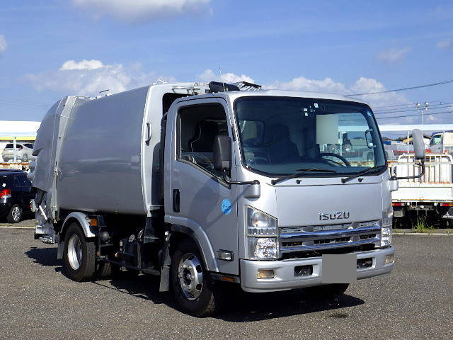ISUZU Elf Garbage Truck PDG-NPR75N 2009 336,000km_1