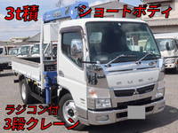 MITSUBISHI FUSO Canter Truck (With 3 Steps Of Cranes) TPG-FEA50 2018 113,990km_1
