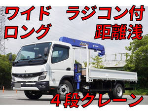 MITSUBISHI FUSO Canter Truck (With 4 Steps Of Cranes) 2PG-FEB80 2023 674km_1