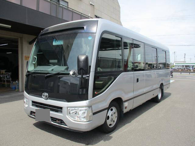 TOYOTA Coaster Micro Bus SDG-XZB70M 2017 127,000km_1