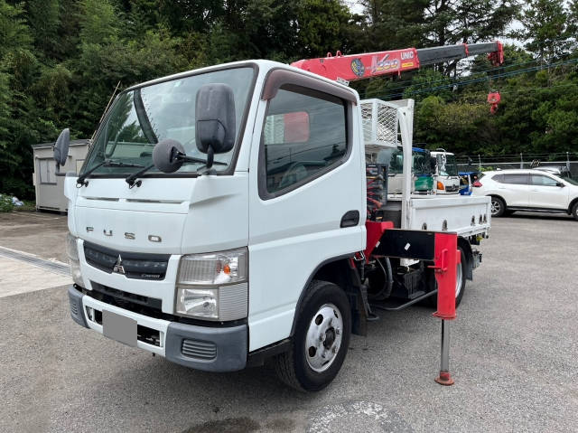 MITSUBISHI FUSO Canter Truck (With 3 Steps Of Cranes) TKG-FEA50 2012 370,504km