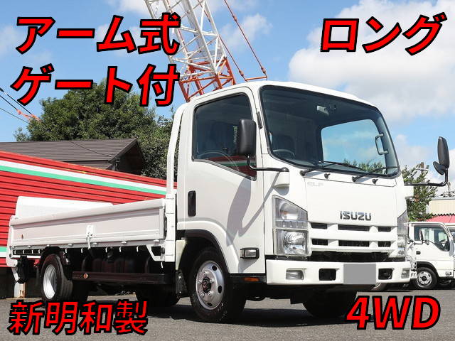 ISUZU Elf Flat Body SDG-NMS85AR 2012 93,009km_1