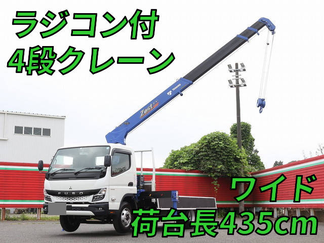 MITSUBISHI FUSO Canter Truck (With 4 Steps Of Cranes) 2PG-FEB80 2023 963km