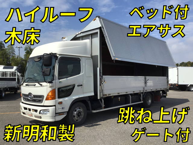 HINO Ranger Aluminum Wing BDG-FD8JLWG 2007 741,704km