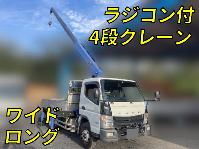 MITSUBISHI FUSO Canter Truck (With 4 Steps Of Cranes) TKG-FEB90 2013 152,804km