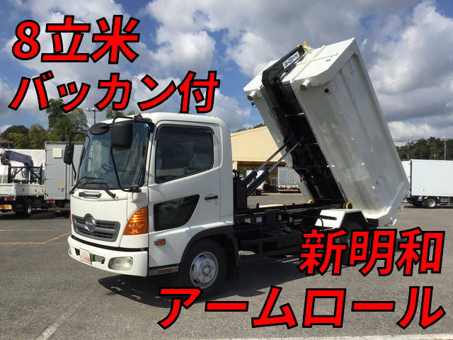 HINO Ranger Container Carrier Truck BDG-FC6JEWA 2008 329,712km_1
