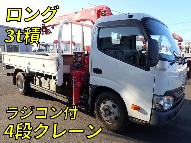 HINO Dutro Truck (With 4 Steps Of Cranes) TKG-XZU650M 2017 164,000km_1