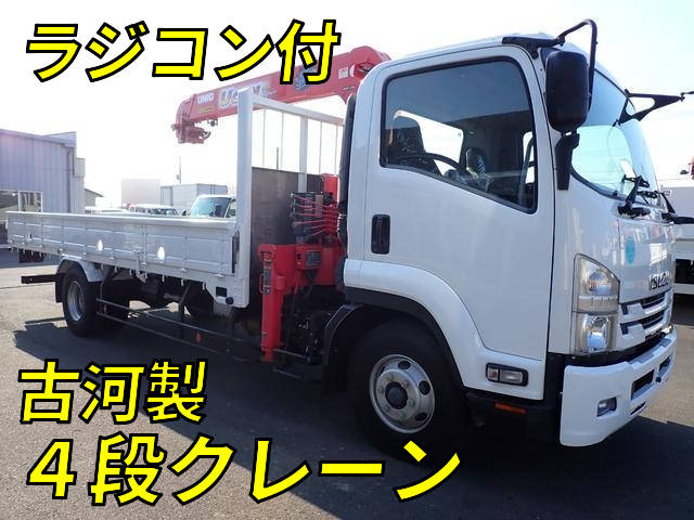 ISUZU Forward Truck (With 4 Steps Of Cranes) TKG-FRR90S1 2016 38,000km