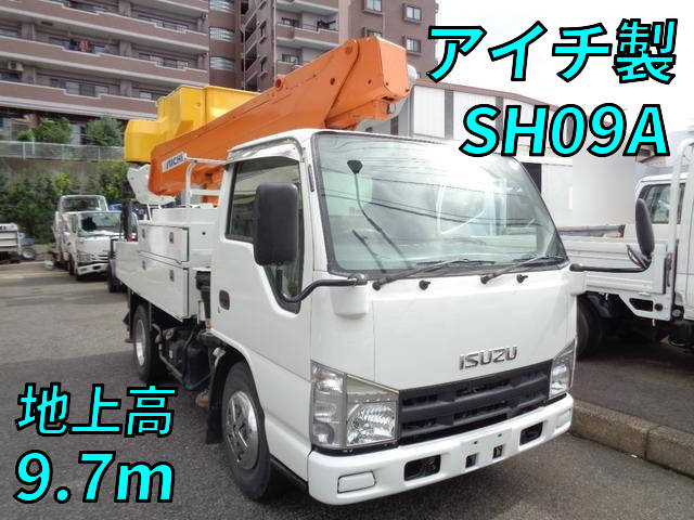 ISUZU Elf Cherry Picker BKG-NKR85AN 2008 111,000km