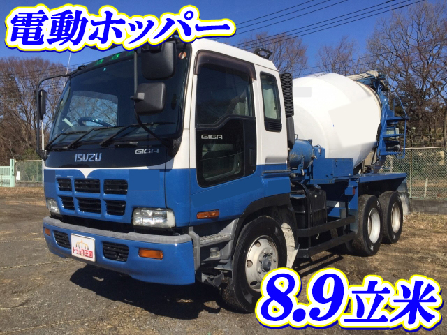 ISUZU Giga Mixer Truck KL-CXZ73K3 2003 218,681km