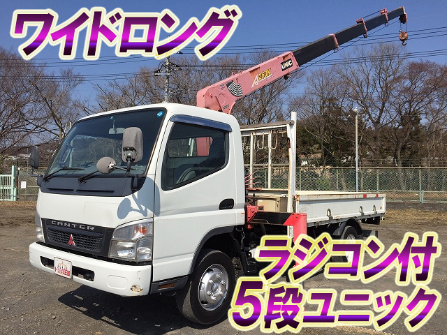 MITSUBISHI FUSO Canter Truck (With 5 Steps Of Unic Cranes) PA-FE83DEN 2006 81,124km