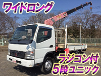 MITSUBISHI FUSO Canter Truck (With 5 Steps Of Unic Cranes) PA-FE83DEN 2006 81,124km_1