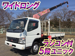 MITSUBISHI FUSO Canter Truck (With 5 Steps Of Unic Cranes) PA-FE83DEN 2006 81,124km_1