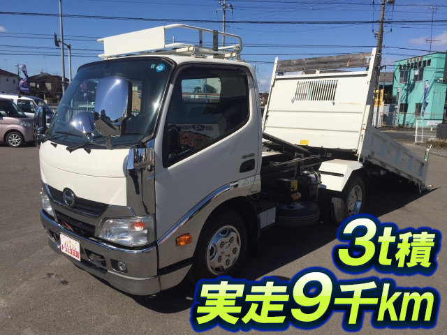 HINO Dutro Loader Dump SKG-XZU620T 2012 9,444km