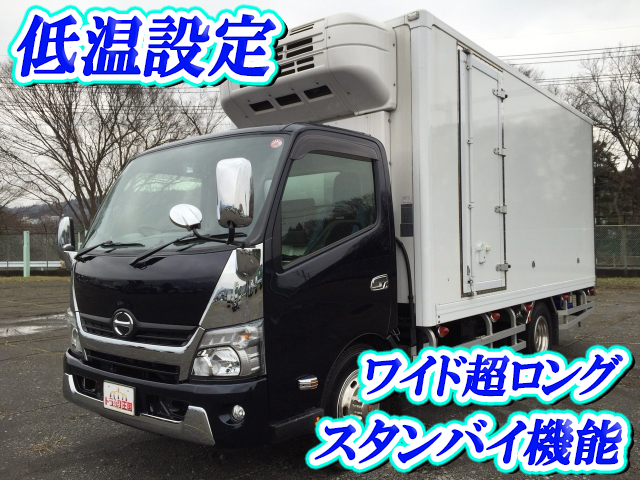 HINO Dutro Refrigerator & Freezer Truck TKG-XZU710M 2013 100,119km