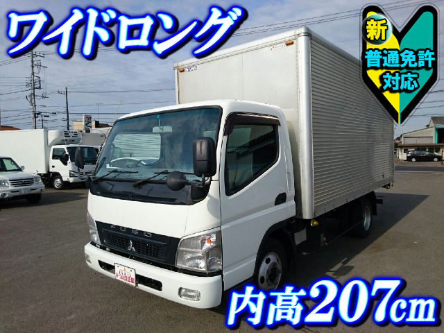 MITSUBISHI FUSO Canter Aluminum Van BKG-FE82BS 2010 228,670km