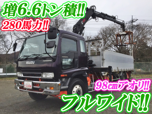 ISUZU Forward Hiab Crane PJ-FTR34L4 2006 437,823km