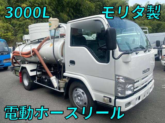 ISUZU Elf Vacuum Truck BKG-NKR85N 2011 152,000km