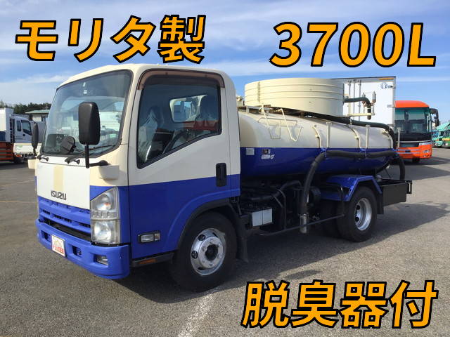 ISUZU Elf Vacuum Truck SKG-NPR85YN 2013 180,184km