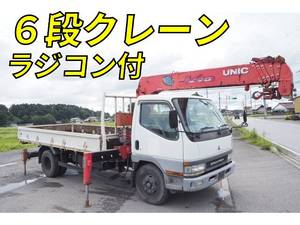 MITSUBISHI FUSO Canter Truck (With 6 Steps Of Cranes) KK-FE63EGY 2001 157,000km_1