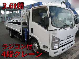 ISUZU Elf Truck (With 4 Steps Of Cranes) TKG-NPR85Y 2014 178,000km_1