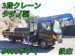HINO Ranger Truck (With 3 Steps Of Cranes) BDG-FC6JKWA 2011 163,000km_1