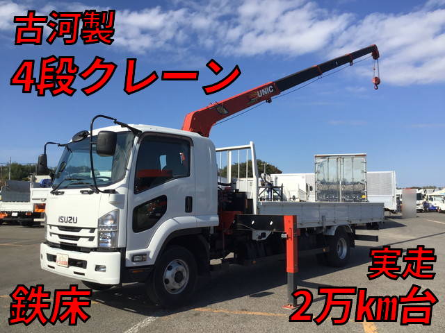 ISUZU Forward Truck (With 4 Steps Of Cranes) TKG-FRR90S2 2018 25,713km