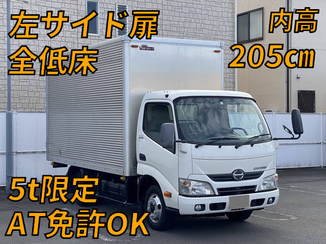 HINO Dutro Aluminum Van TKG-XZC645M 2013 150,000km_1