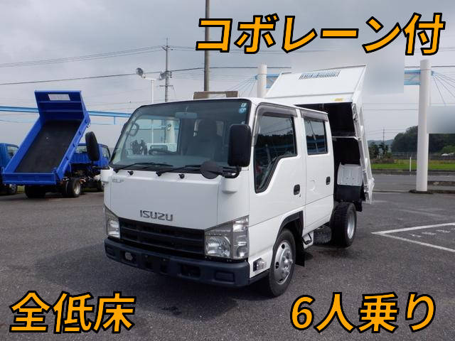 ISUZU Elf Double Cab Dump TKG-NJR85AC 2012 137,000km