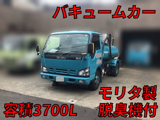 ISUZU Elf Vacuum Truck PA-NPR81N 2006 187,265km