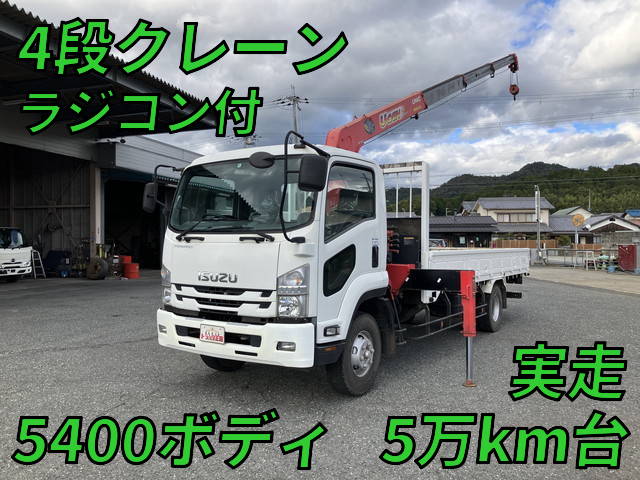 ISUZU Forward Truck (With 4 Steps Of Cranes) TKG-FRR90S1 2016 50,224km