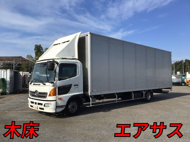 HINO Ranger Aluminum Van TKG-FC9JSAG 2013 563,680km