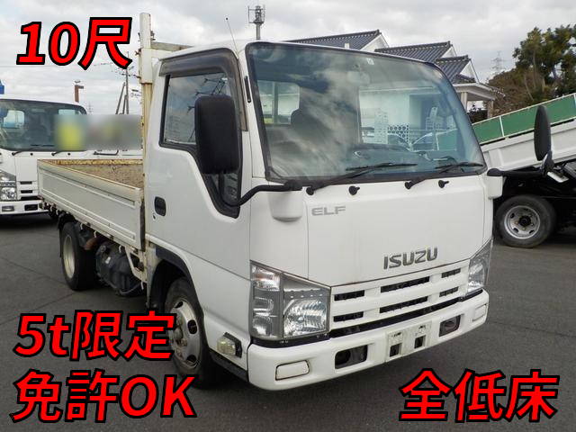 ISUZU Elf Flat Body TKG-NHR85A 2013 124,000km